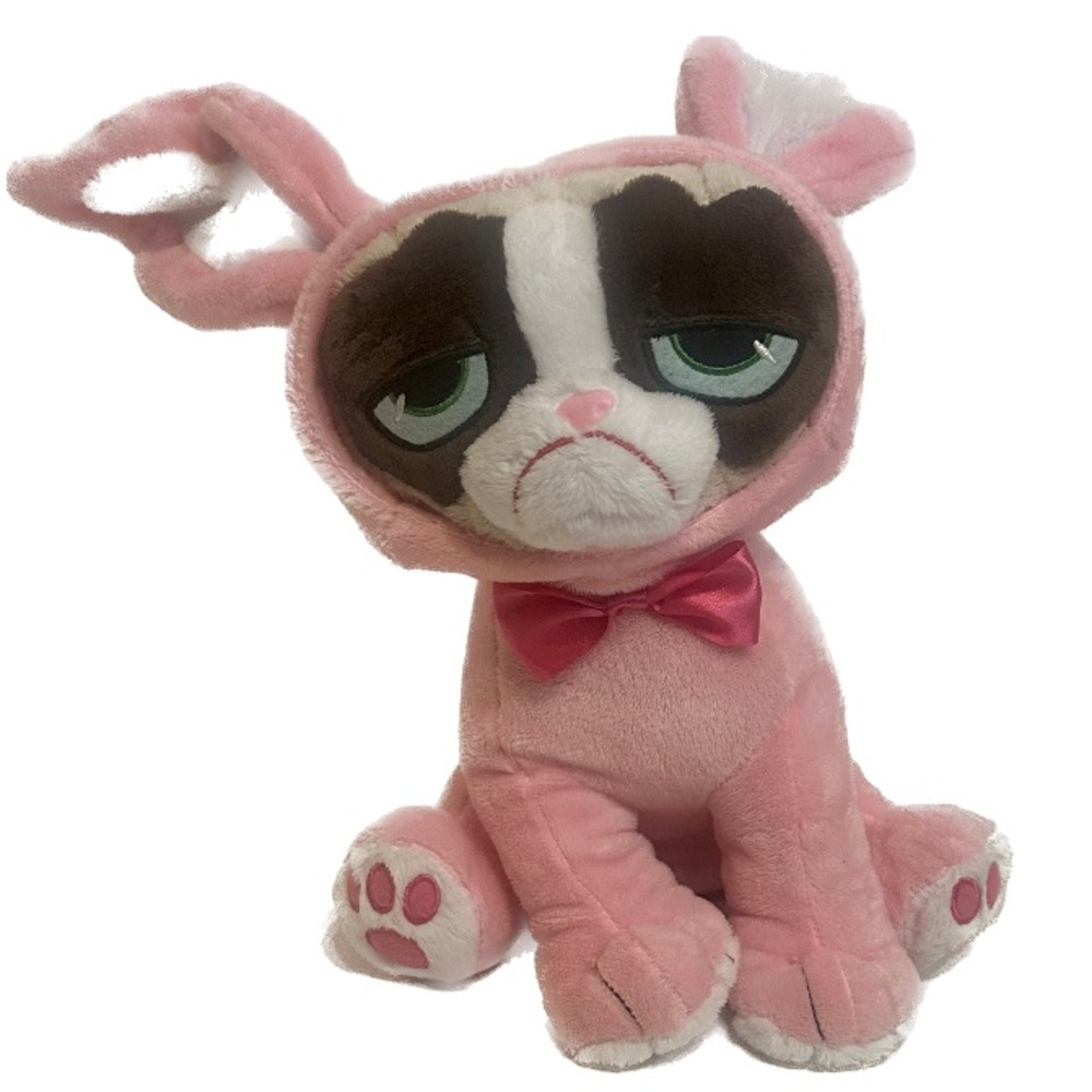 Grumpy Cat in Bunny Suit large